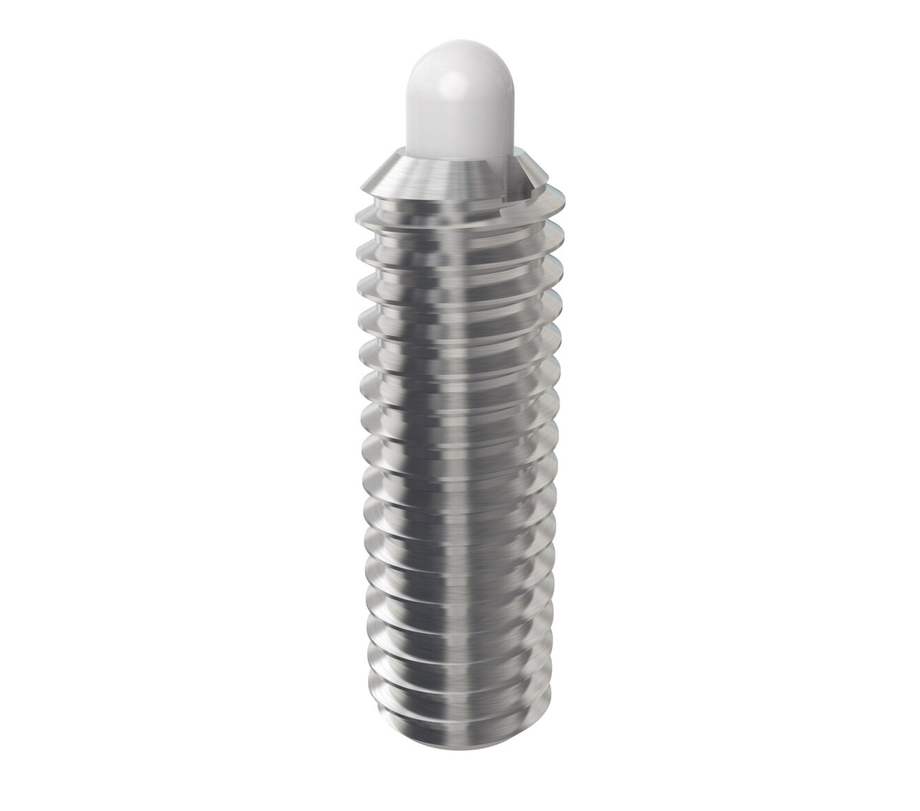 Delrin Tip - Stainless Steel Spring Plungers part number 30516