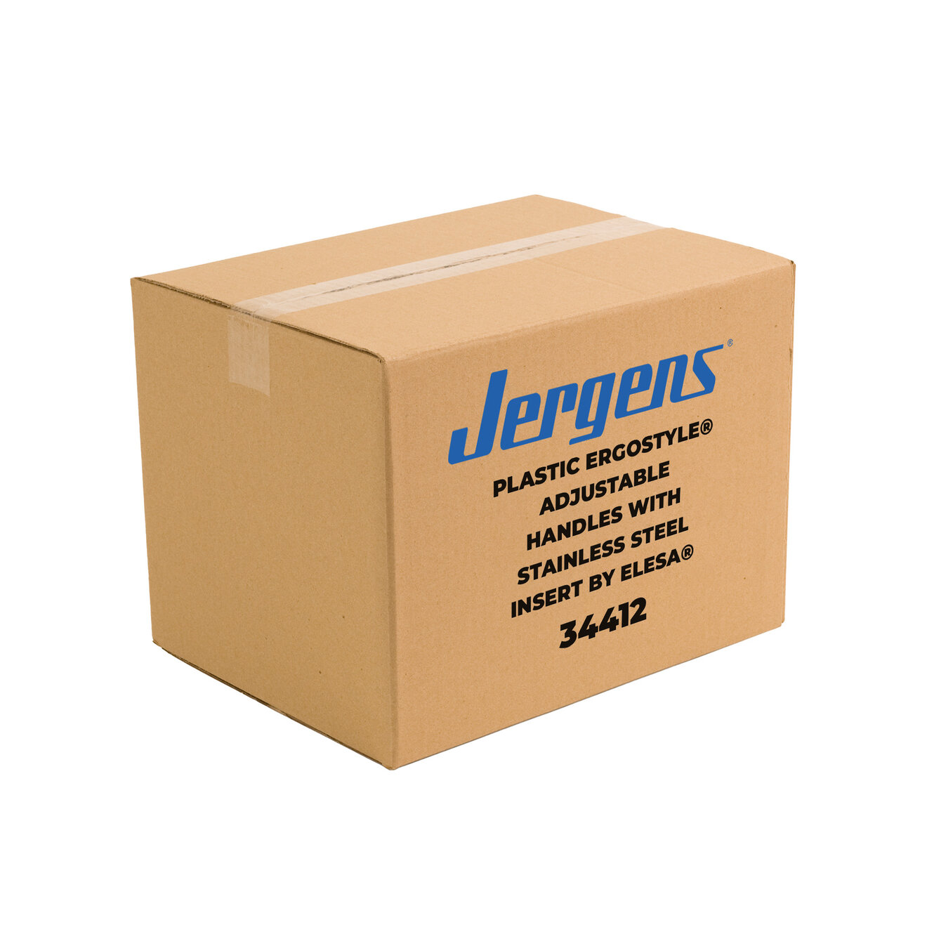 Cardboard Box with the Jergens logo - placeholder for part number 34412
