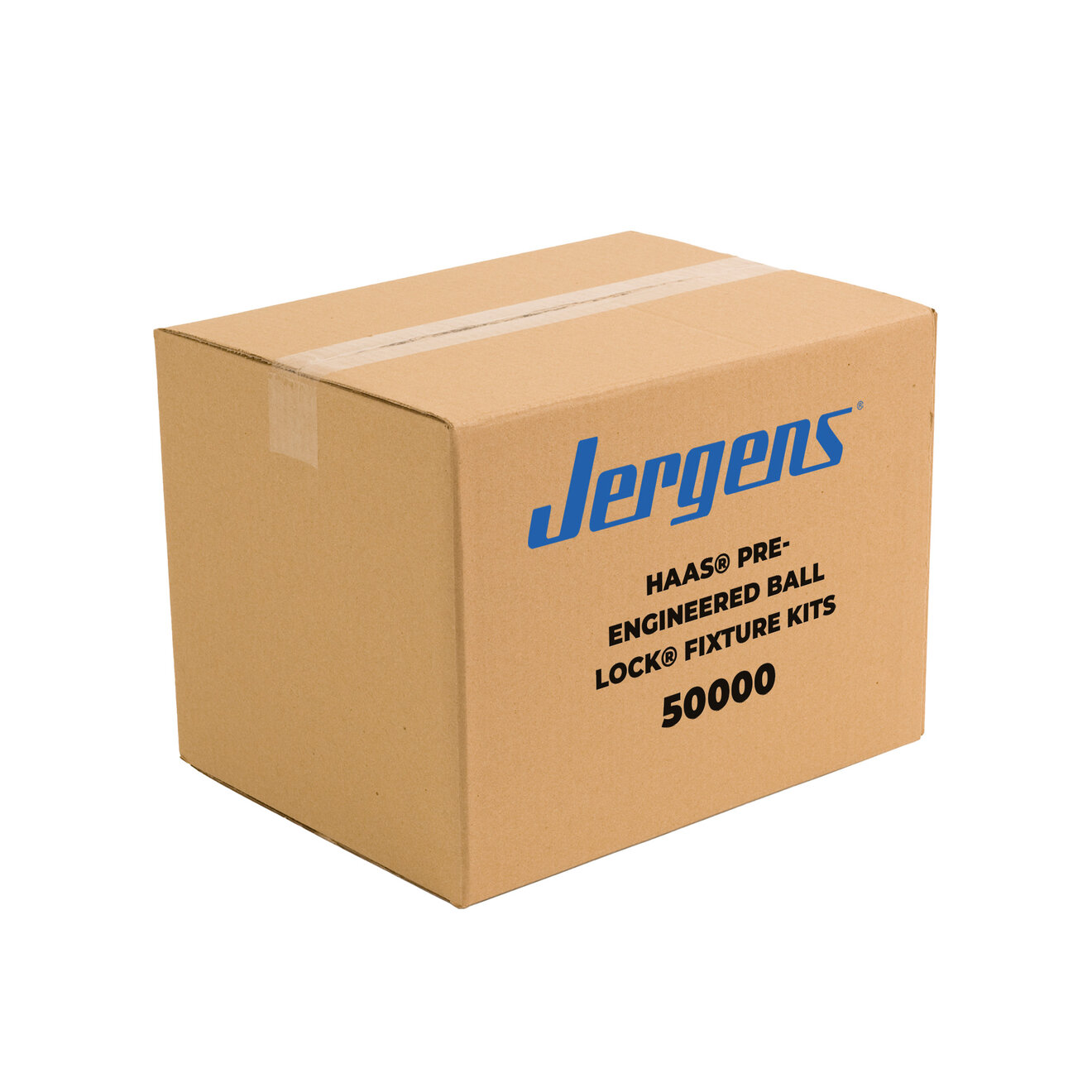 Cardboard Box with the Jergens logo - placeholder for part number 50000