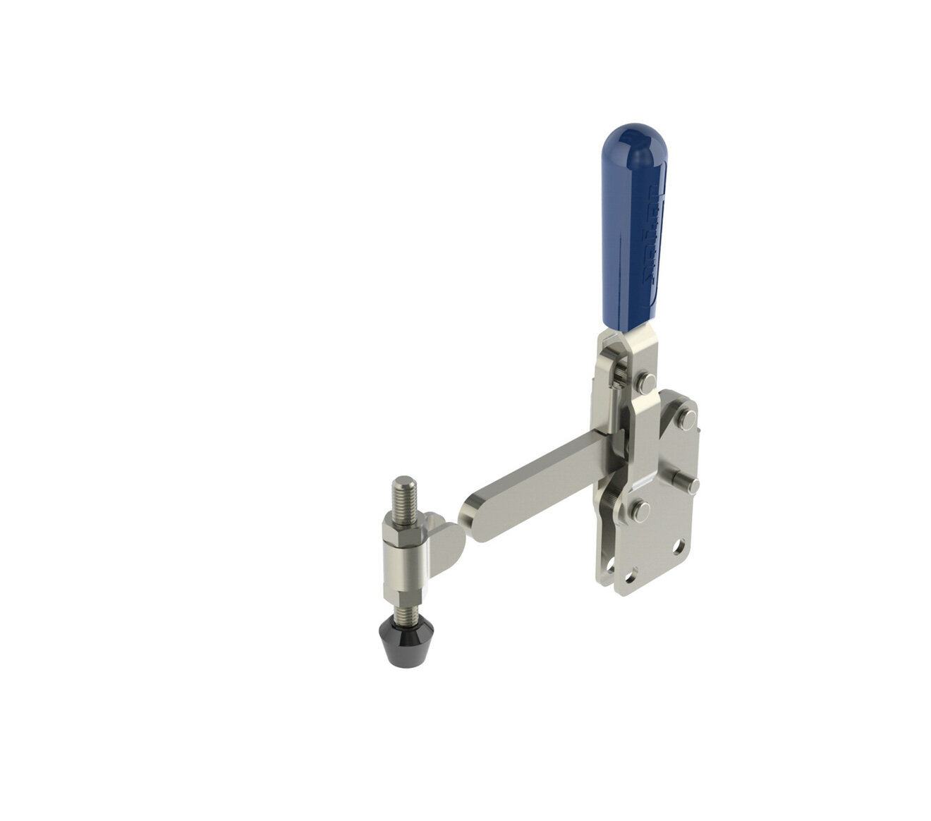 760 LB CAP Vertical Toggle Clamp with Straight Base & Solid Arm part number 70013
