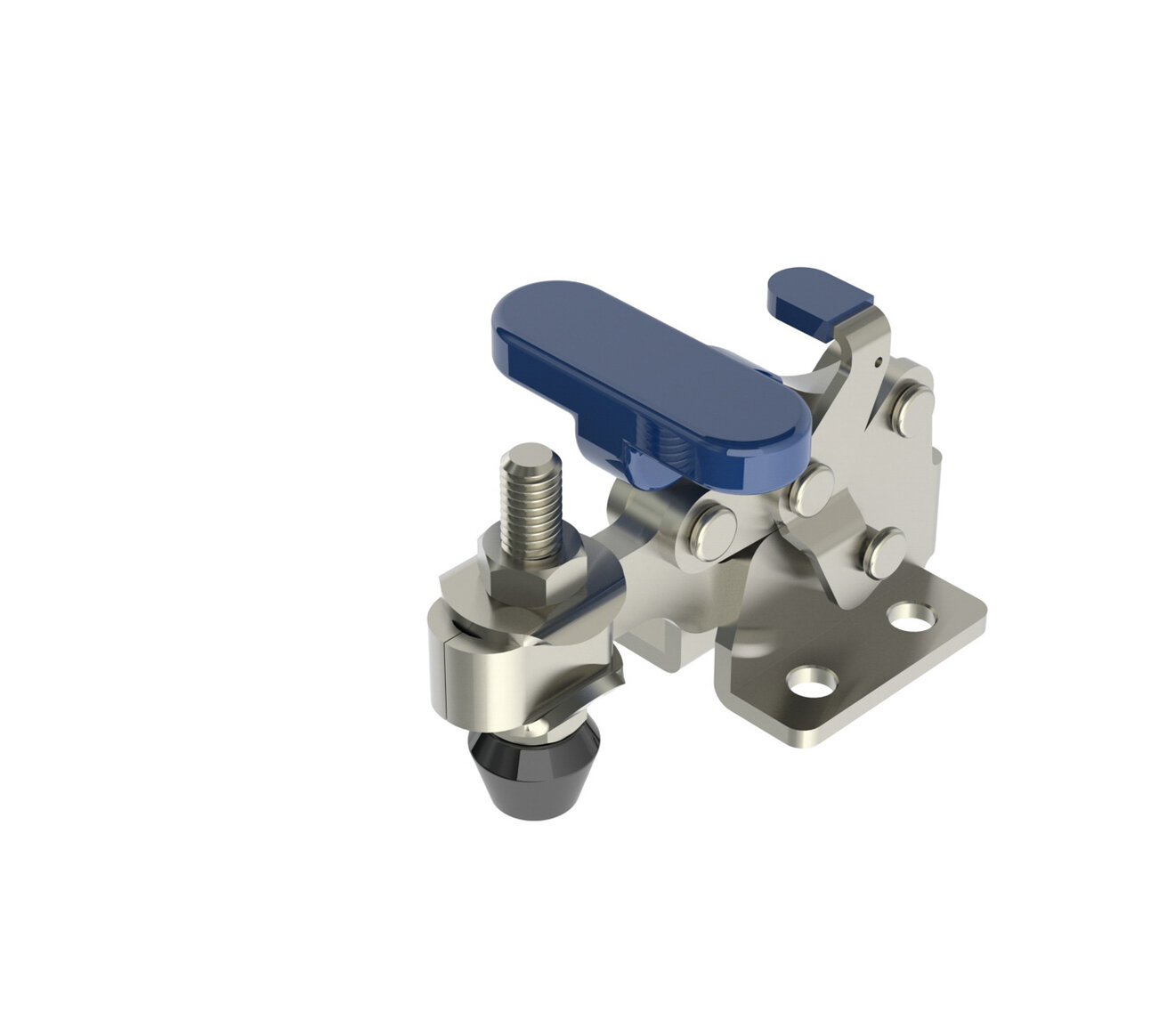 T-Handle Horizontal Toggle Clamps with Additional Locking Mechanism