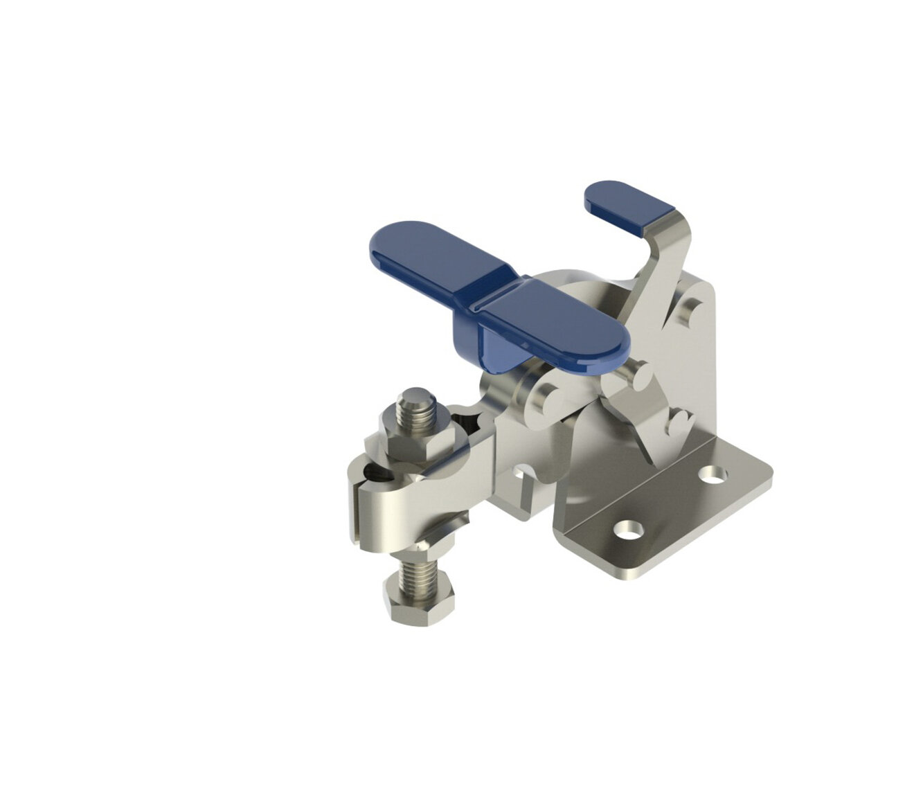 760 LB CAP T-Handle Horizontal Toggle Clamps with Additional Locking Mechanism part number 70162-SS