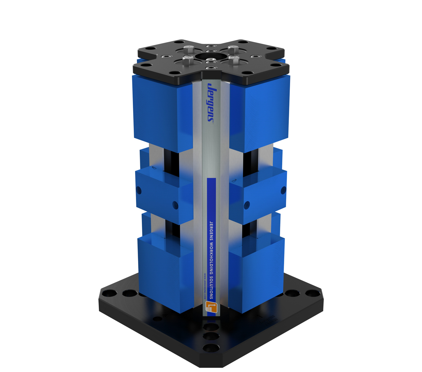 4" (100mm) 4-Sided Production Vise Columns