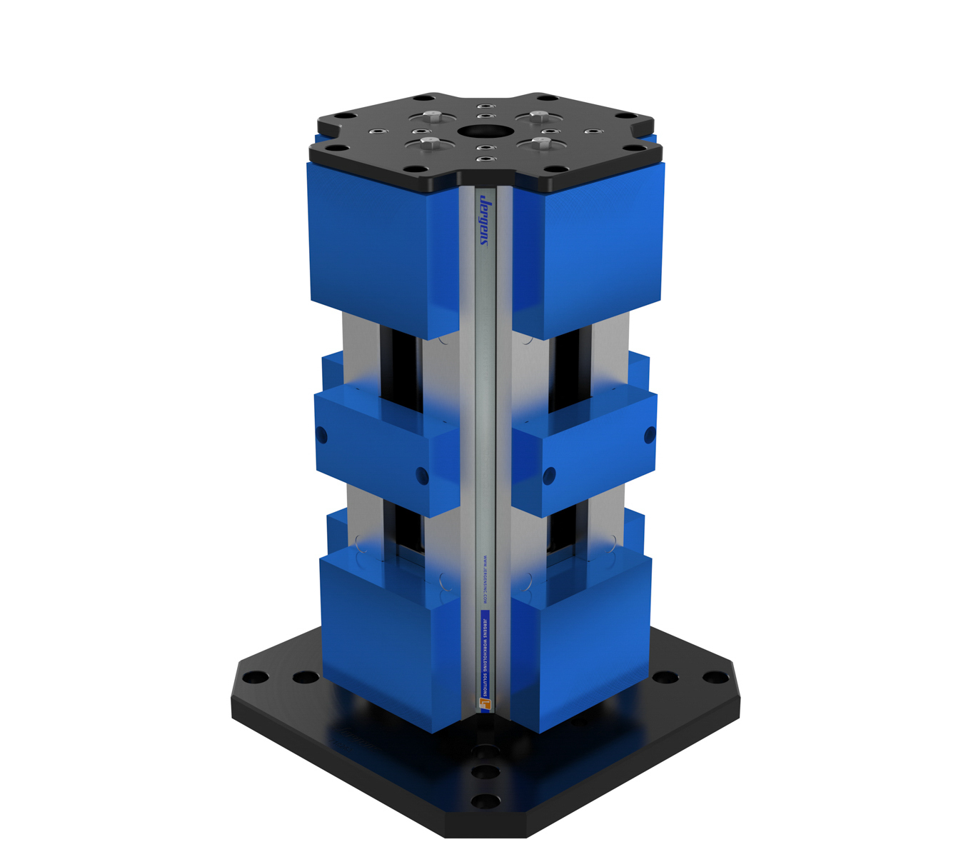 6" (150mm) 4-Sided Production Vise Columns