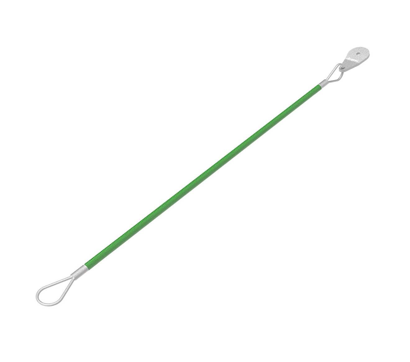 Stainless Steel Round Tab Standard Lanyard part number 890054P