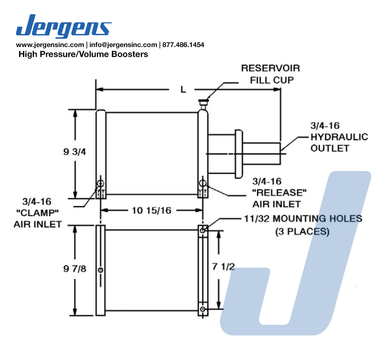 Line Art High Pressure Volume Boosters