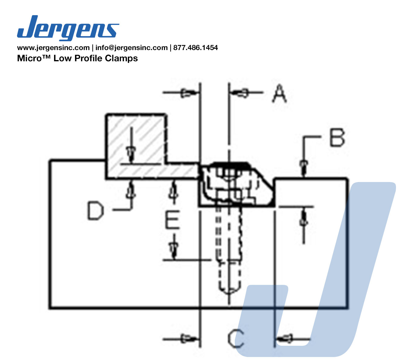 Line Art Micro Low Profile Clamps