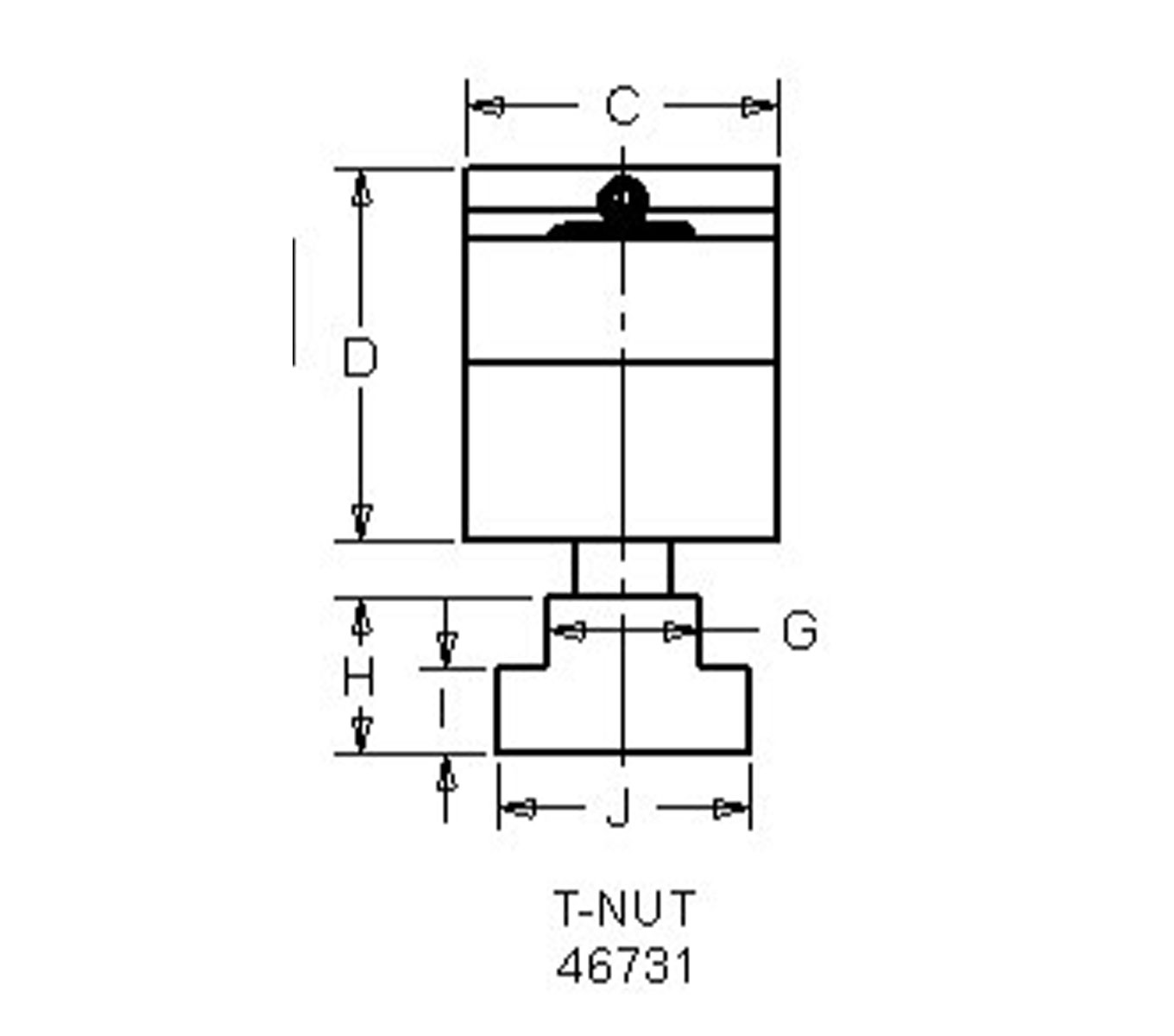 Line Art Modular Mini Vise T-Nut
