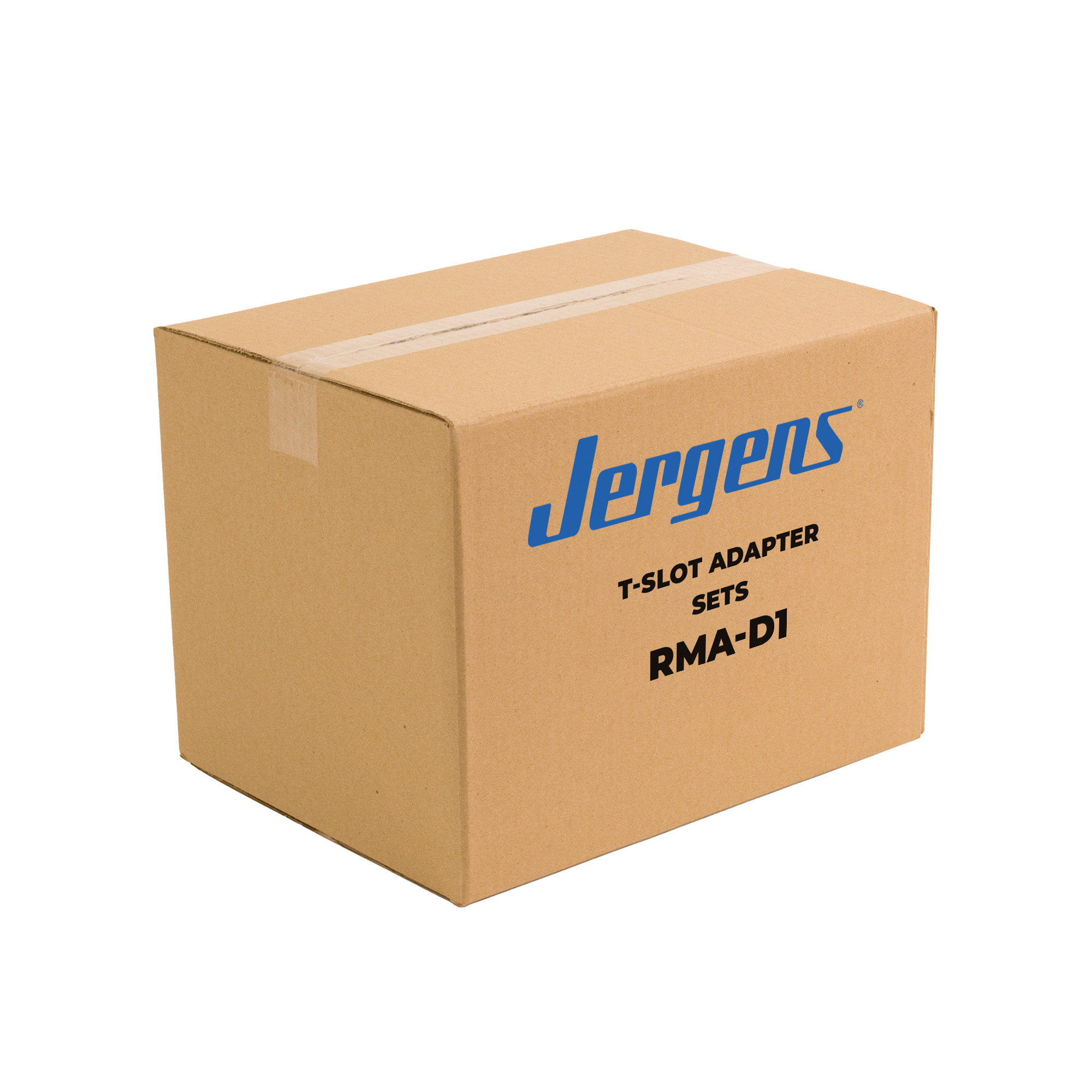 Cardboard Box with the Jergens logo - placeholder for part number RMA-D1