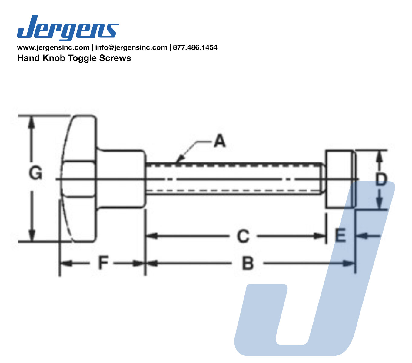 Line Art Hand Knob Toggle Screws