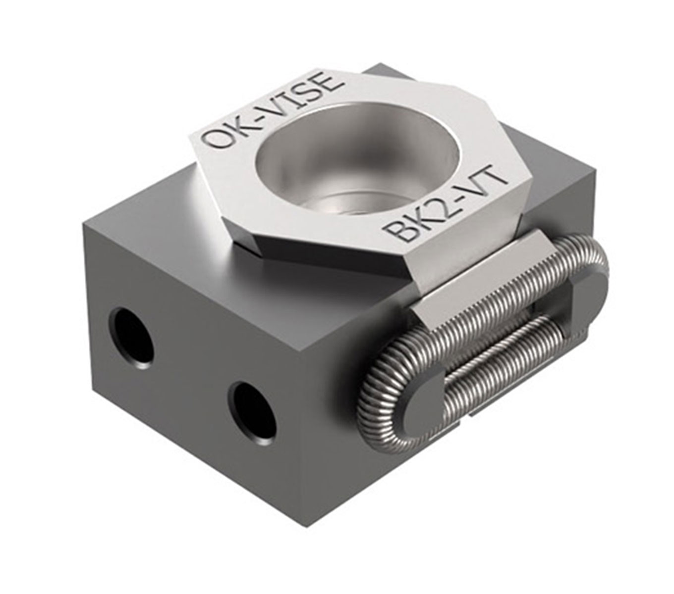 OK-Vise® Mounting & Smooth Jaw Clamps part number BK2-VT-TS