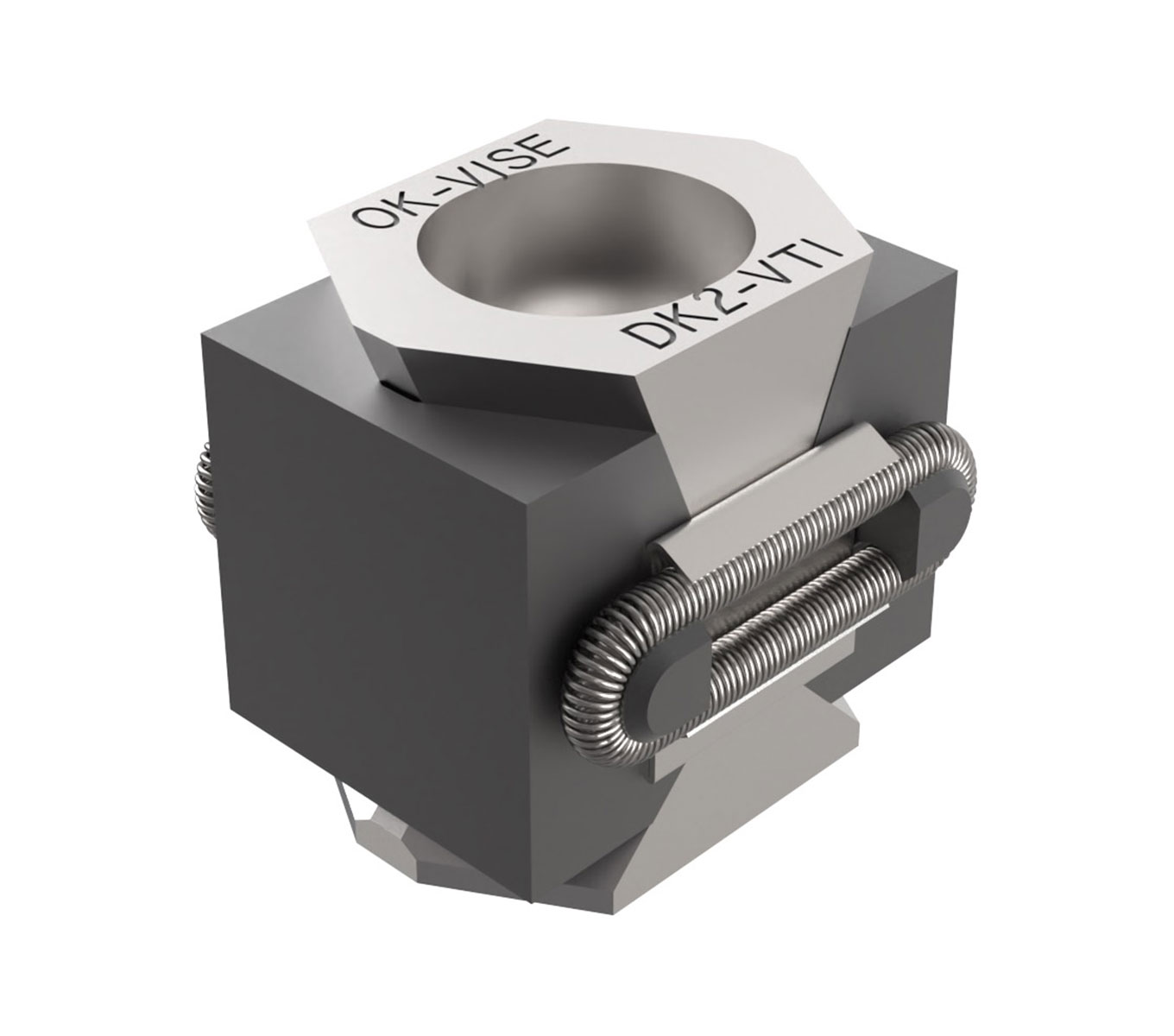 OK-Vise® Double-Wedge Pull-Down Smooth Clamps part number DK2-WTI-S