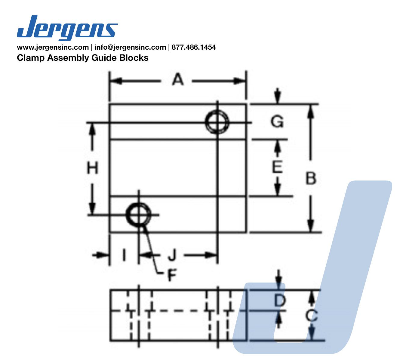 Line Art 13701 CLAMP HEEL PAD, 1/4-20