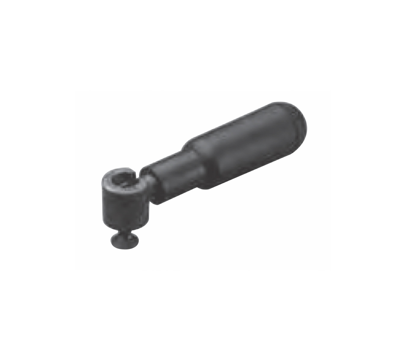 Plastic Ergostyle® Fold Away Handles by ELESA® part number 34481