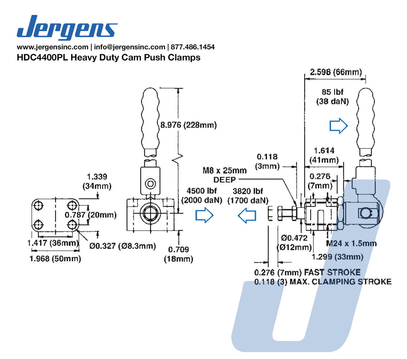 Line Art 72415 PUSH ,LONG HANDLE, 4500