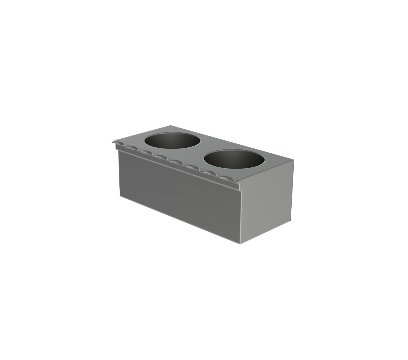 INSERTO DE MANDÍBULA, FESTONEADO, 1,50 LG
