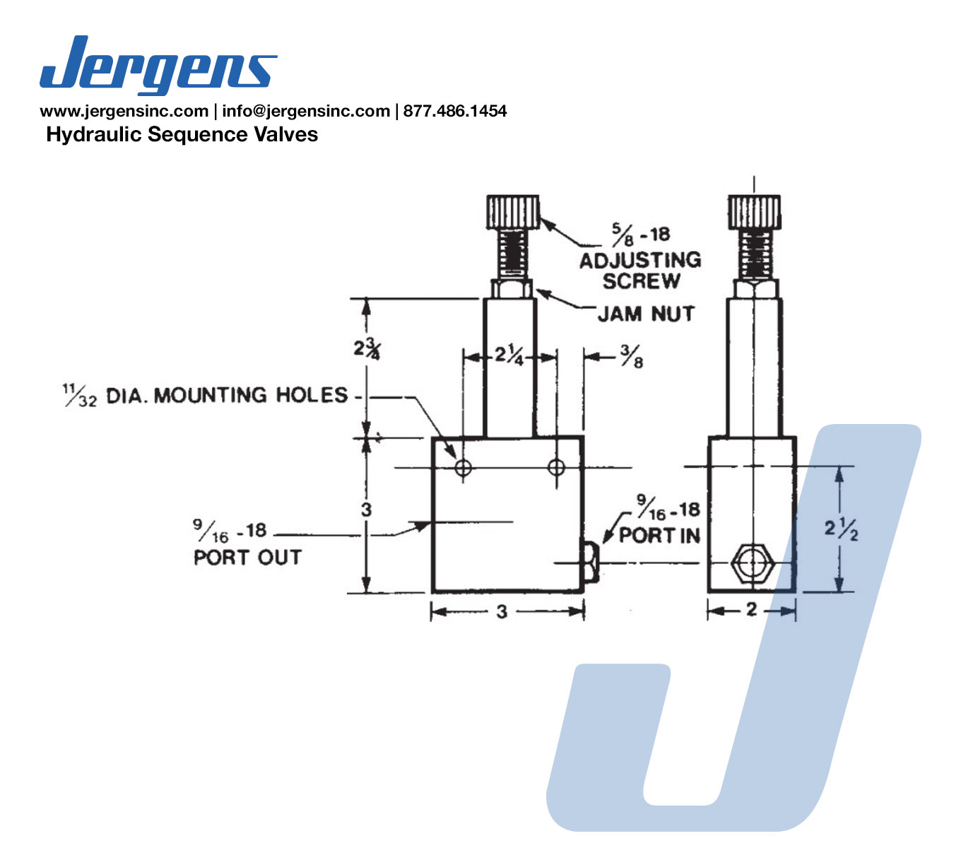 Line Art 61640 VALVE, HYD SEQUENCE ADJ