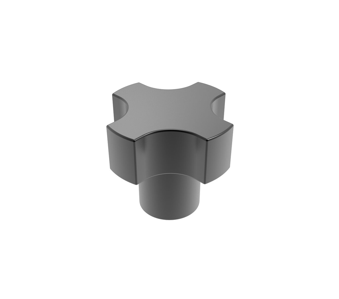 4 Prong Aluminum Hand Knobs