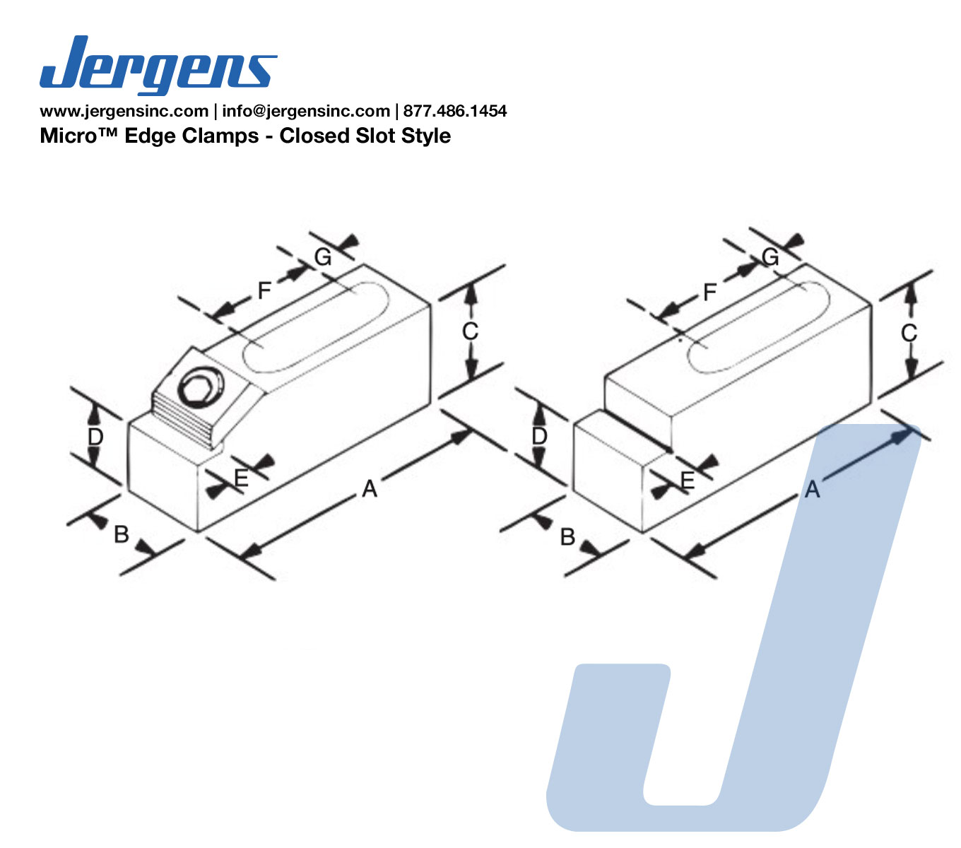 Line Art 68721 CLAMP, MICRO EDGE .4600 HT