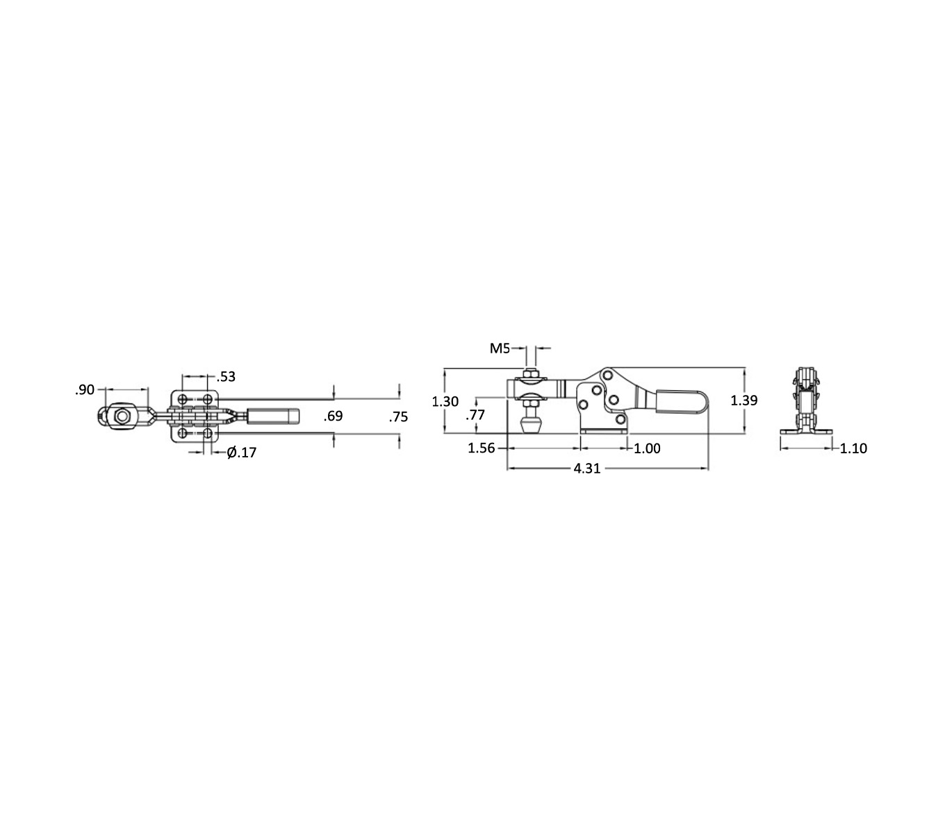 Line Art 70137 JERGENS TRUE-LOK TGLE CLAMP, 150# CAP