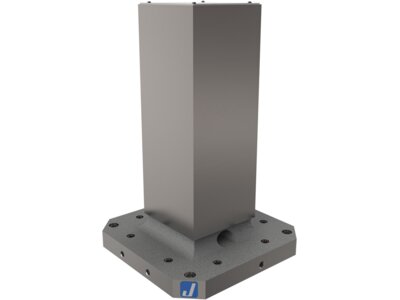 Colonnes d'outillage en fonte à 4 côtés