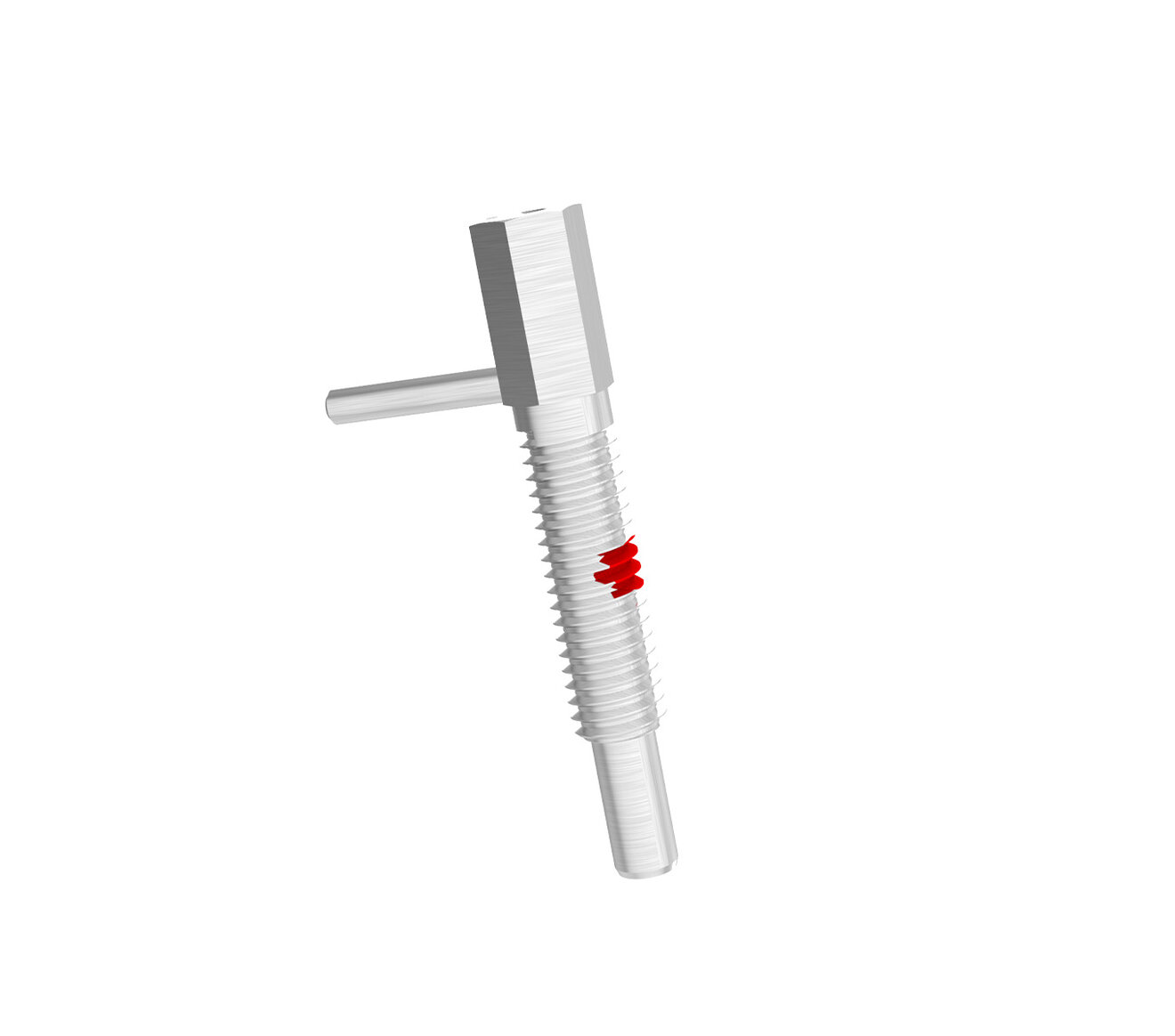 L-Handle Retractable Locking Plungers